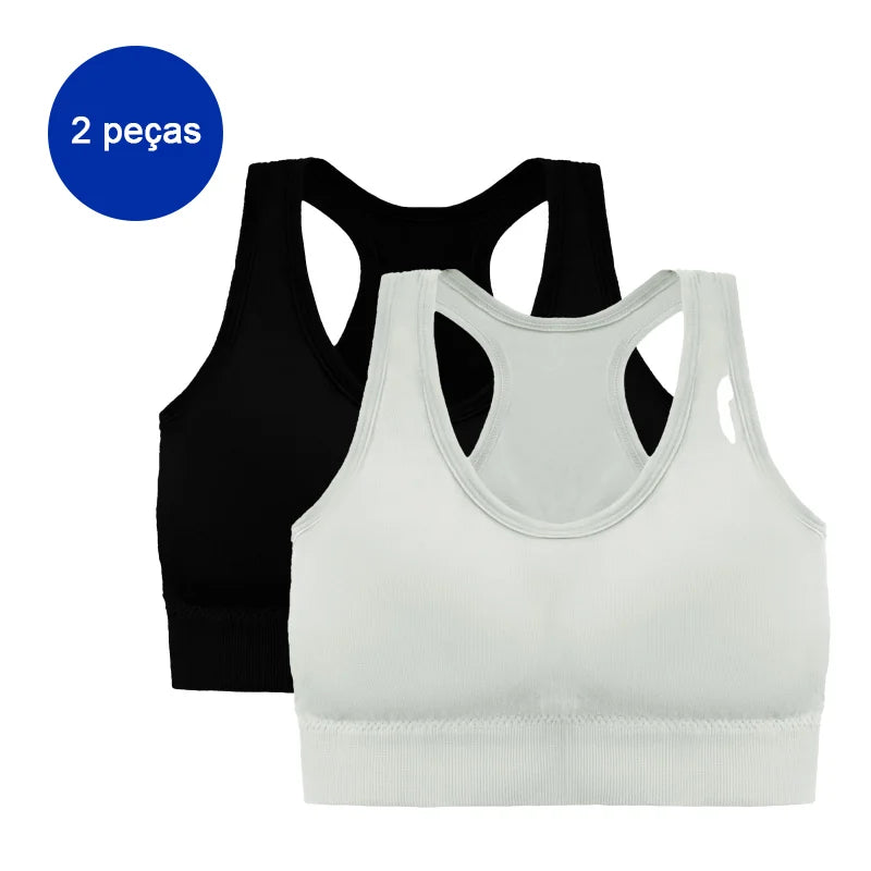 2 Peças de Tops Femininos para Academia, Tops Femininos, Sutiãs Femininos, Sutiãs Sexy, Sutiãs Esportivos, Academia, Sutiãs Femininos