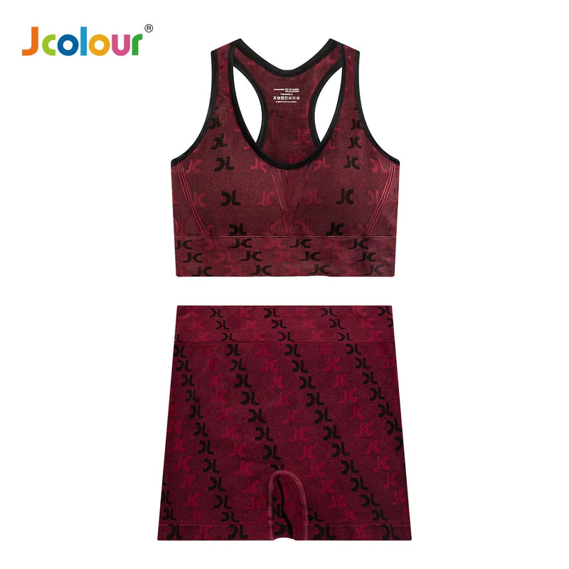 Conjunto Academia Fitness Feminino Leggings 1 Top Bra 1 Shorts
