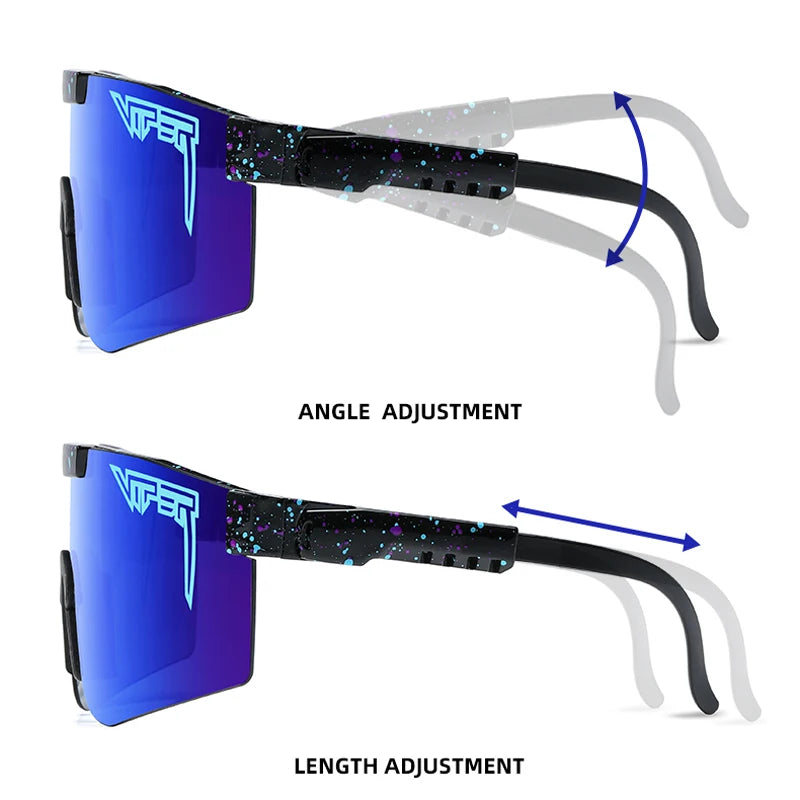 Óculos de Sol Esportivos para Adultos ao Ar Livre Pit Viper, Masculino e Feminino, Óculos para Dirigir com Proteção UV400, Óculos de Sol para Ciclismo, Feminino, Moda, Óculos de Sol Estilo Baseball