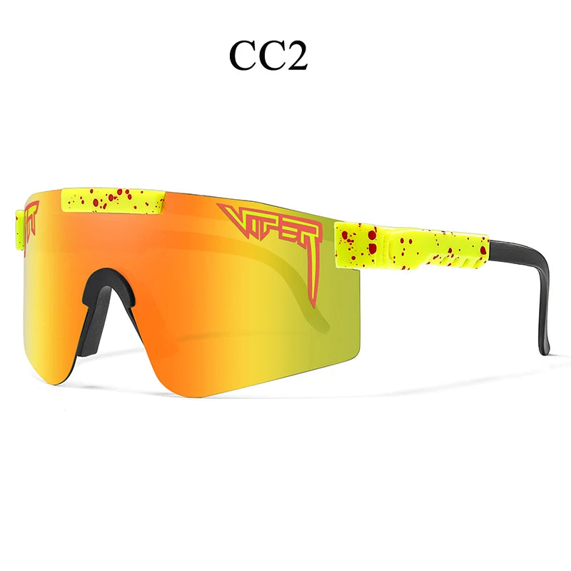 Óculos de Sol Esportivos para Adultos ao Ar Livre Pit Viper, Masculino e Feminino, Óculos para Dirigir com Proteção UV400, Óculos de Sol para Ciclismo, Feminino, Moda, Óculos de Sol Estilo Baseball