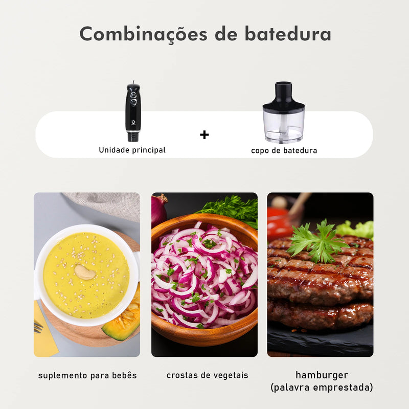 Liquidificador Mixer 127V Coibeu — Mini Liquidificador Portátil Elétrico