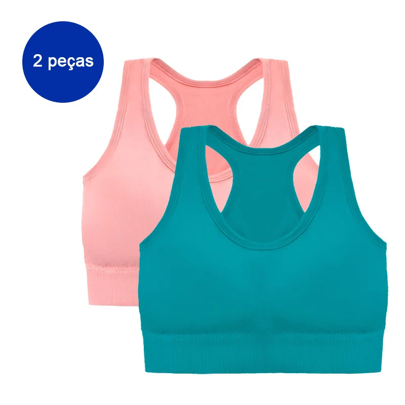 2 Peças de Tops Femininos para Academia, Tops Femininos, Sutiãs Femininos, Sutiãs Sexy, Sutiãs Esportivos, Academia, Sutiãs Femininos