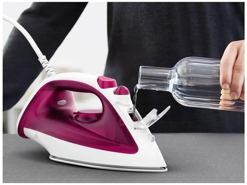Arno Essentialgliss Ferro a Vapor Rosa e Branco - 110V