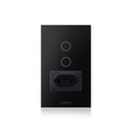 Interruptor Inteligente WiFi (16A) – Controle por Voz com Alexa/Google Home, Vidro Temperado, Capacidade Máxima de 3680W, Coibeu