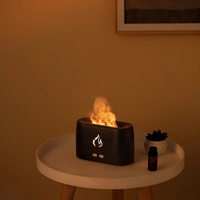 Difusor Aromatizador Ambiente Eletrico Oleo Essencial Chama