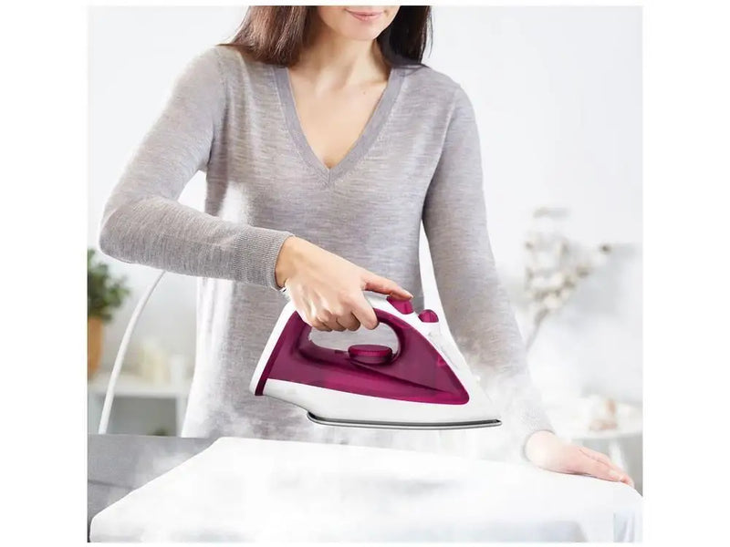 Arno Essentialgliss Ferro a Vapor Rosa e Branco - 110V