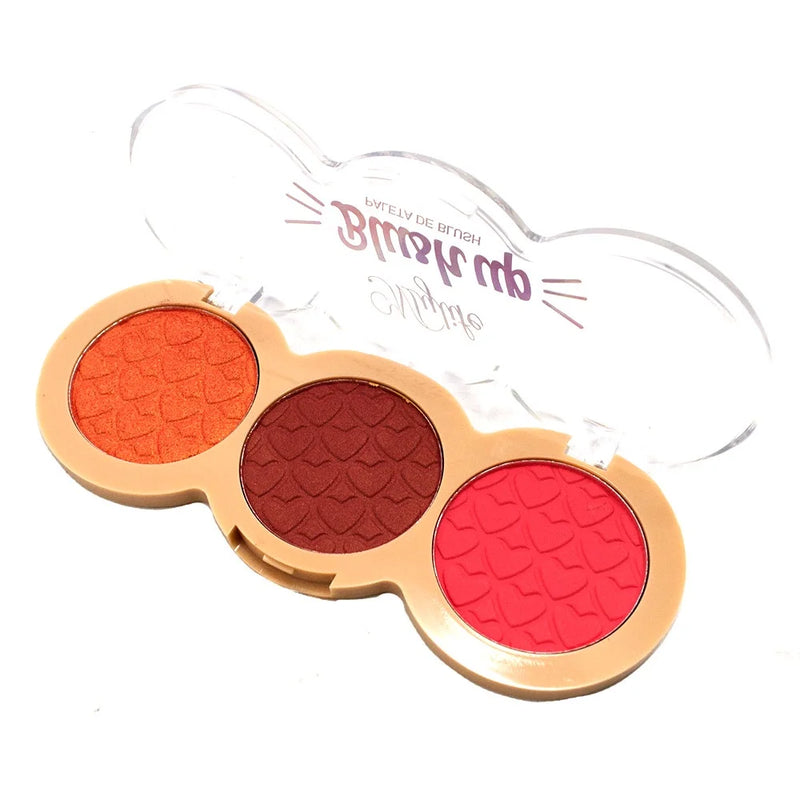 Minha Vida Paleta Trio de Blush Blush Up