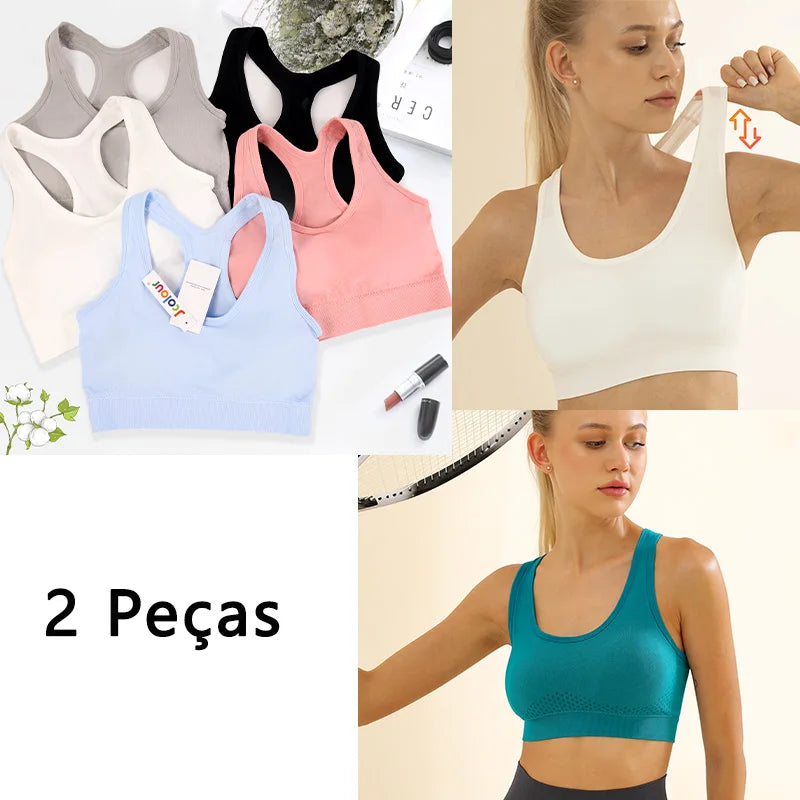 2 Peças de Tops Femininos para Academia, Tops Femininos, Sutiãs Femininos, Sutiãs Sexy, Sutiãs Esportivos, Academia, Sutiãs Femininos
