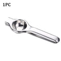Espremedor Manual de Limão em Aço Inoxidável – Processador, Espremedor de Limão e Laranja para Uso Doméstico – Acessório de Cozinha para Prensar Frutas