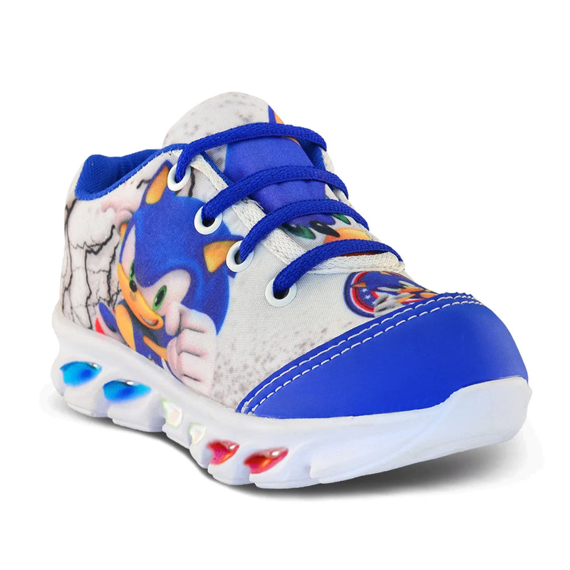 Tênis Infantil Masculino com Luz de LED – Modelo Sonic