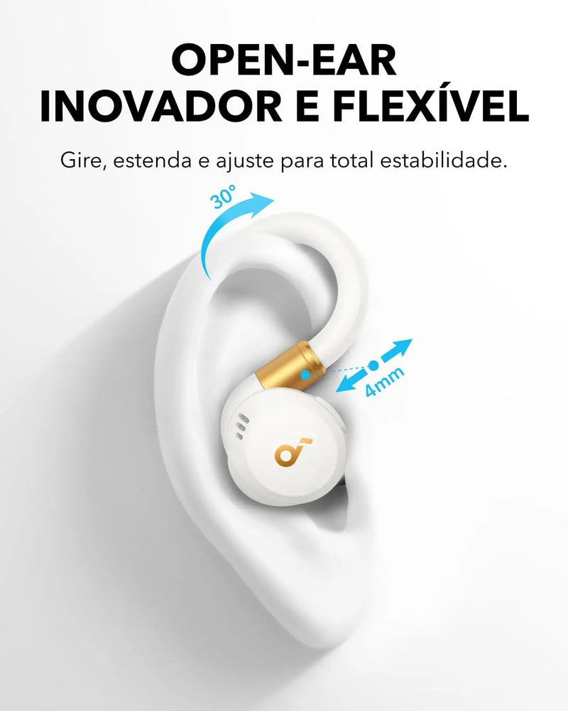Soundcore by Anker Sport X20 – Fones de Ouvido True Wireless para Treino com Ganchos Auriculares