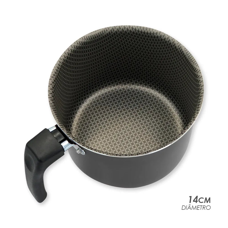 Chaleira Enjoy 14cm Cinza