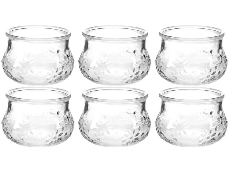 Conjunto de Tigelas de Vidro Nadir Nature com 6 Peças