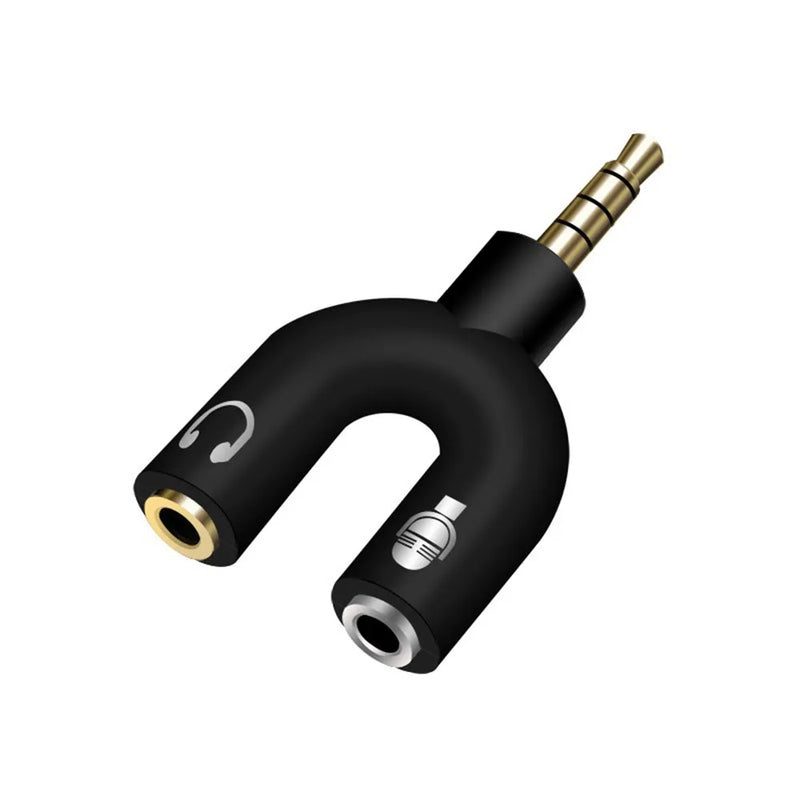 Adaptador Y P2 para P3 – Splitter para Fone e Microfone