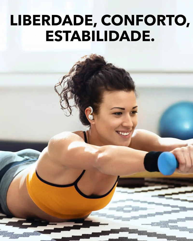 Soundcore by Anker Sport X20 – Fones de Ouvido True Wireless para Treino com Ganchos Auriculares
