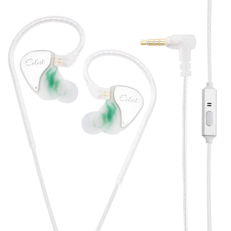 Novo Fone de Ouvido In Ear Kinera Celest Wyvern com Cabo de Microfone Destacável Boom IEMs Headset para Jogos