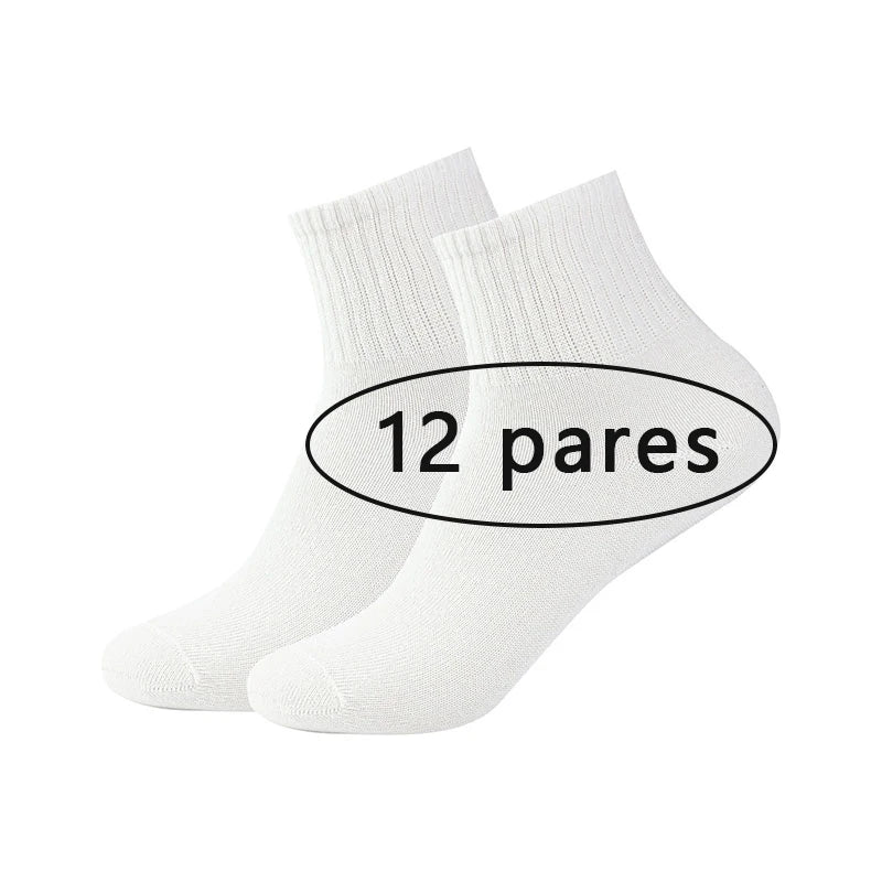 Meias Casuais Femininas – Conforto e Respirabilidade para Primavera e Verão