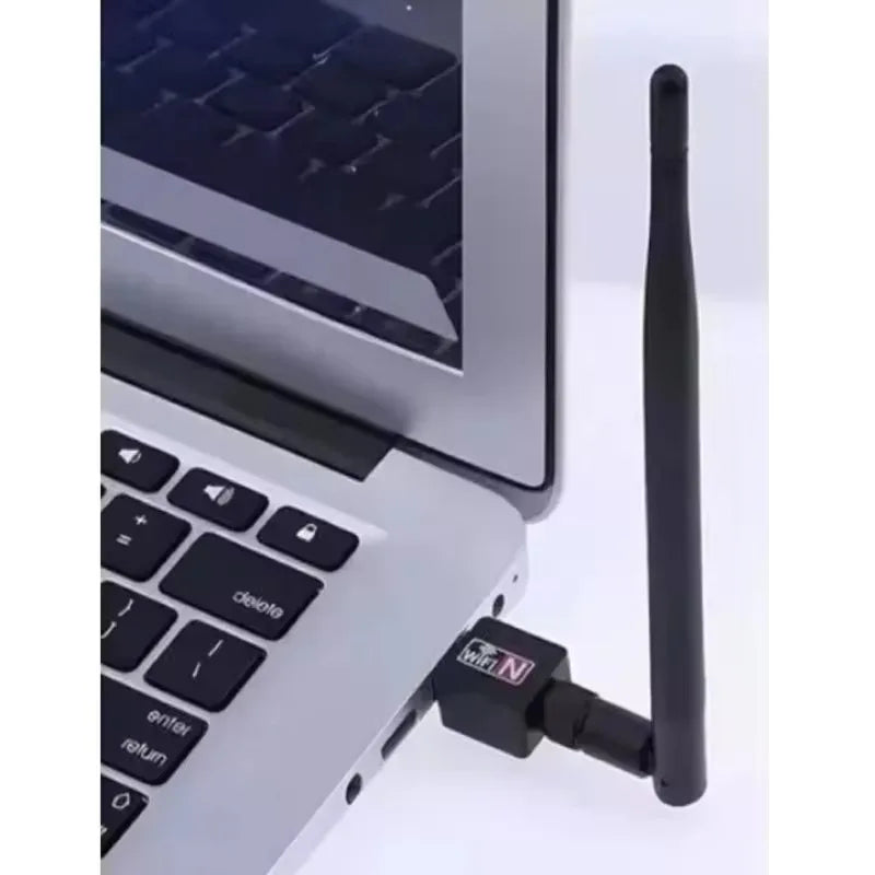 Adaptador WiFi USB 150Mbps 2.4GHz Antena USB 802.11n/g/b USB LAN Placa de Rede Sem Fio PC Receptor WiFi