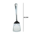 Utensílios de Cozinha De Aço Inox Colher,Concha,Escumadeira,Espátula Vazada,Espátula