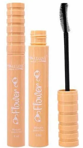 Máscara para cílios preta com maior volume e curvatura Max Love