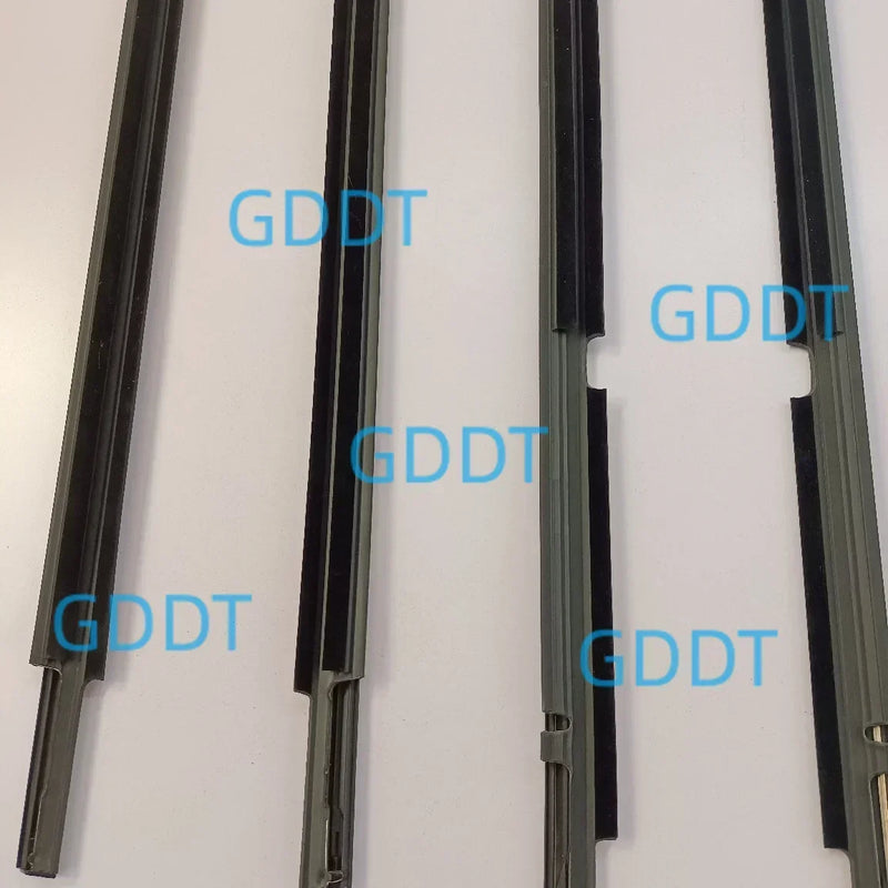 4 Peças de Borracha Externa de Acabamento de Vidros para Toyota Corolla 2003–2008 – Cromado ou Preto