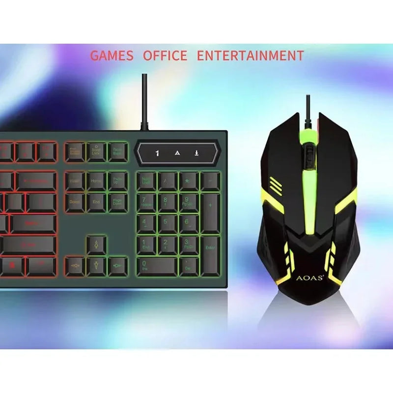 Kit Teclado e Mouse Gamer M300 – Preto – Layout ABNT2