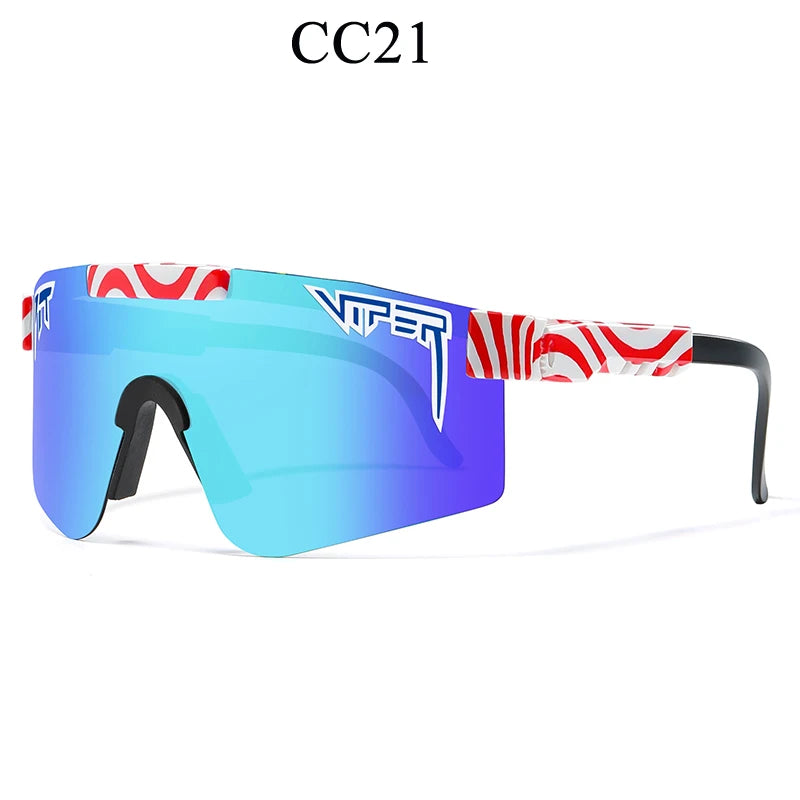 Óculos de Sol Esportivos para Adultos ao Ar Livre Pit Viper, Masculino e Feminino, Óculos para Dirigir com Proteção UV400, Óculos de Sol para Ciclismo, Feminino, Moda, Óculos de Sol Estilo Baseball