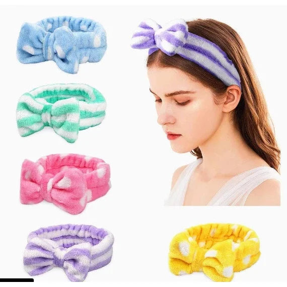 Faixa de Cabelo para Maquiagem e Limpeza Facial