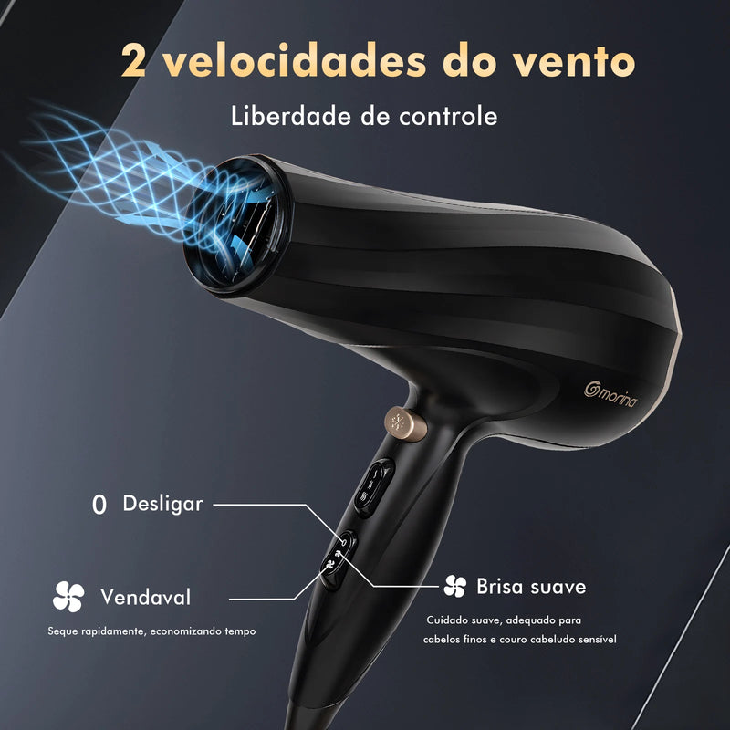 Secador de cabelo, secador, secador profissional, secador elétrico, secador Brasil