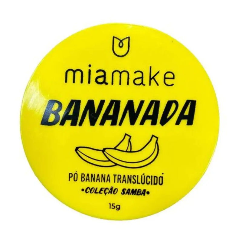 Samba Mia Make – Pó Translúcido Banana 15g | Linha Collection