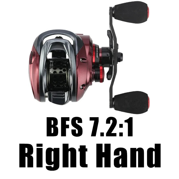 Carretilha SeaKnight RED FOX BFS – Bait Finesse System (BFS) Design Profissional, Leveza Extrema e Desempenho de Alta Precisão