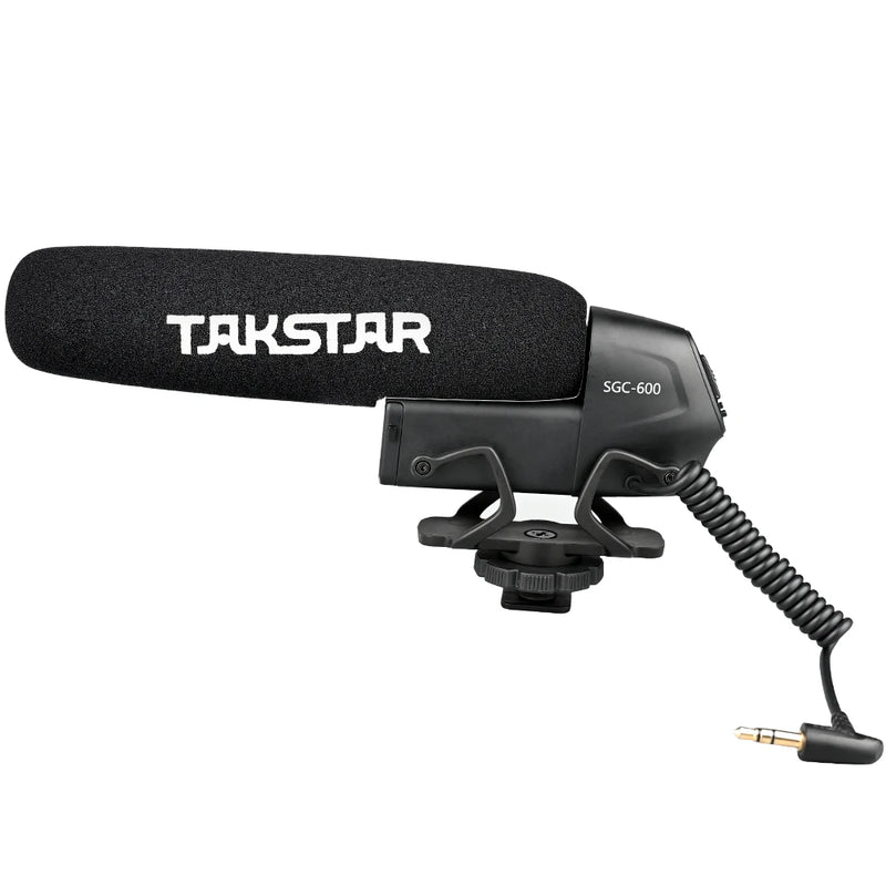 Microfone Shotgun Takstar SGC-600 para Câmera