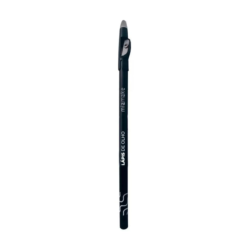Lápis Preto para Olhos Mia Make 282 com Apontador