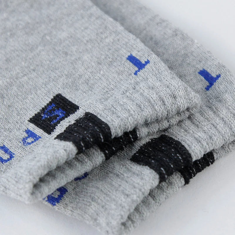 12 Pares de Meias Masculinas de Algodão – Respiráveis, com Algodão, Cano Médio, Esportivas, Verão, Secagem Rápida