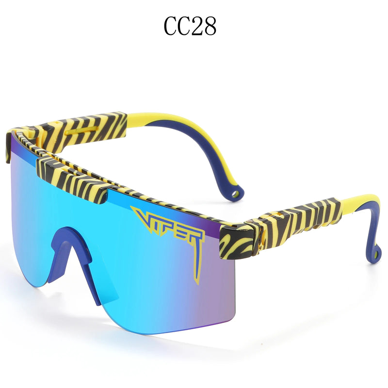Óculos de Sol Esportivos para Adultos ao Ar Livre Pit Viper, Masculino e Feminino, Óculos para Dirigir com Proteção UV400, Óculos de Sol para Ciclismo, Feminino, Moda, Óculos de Sol Estilo Baseball