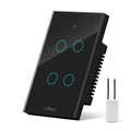 Interruptor Inteligente WiFi – Sem Neutro, Compatível com Alexa, Alexia e Tuya, Interruptor Touch, Controle Remoto – Brasil  Tomada Inteligente WiFi