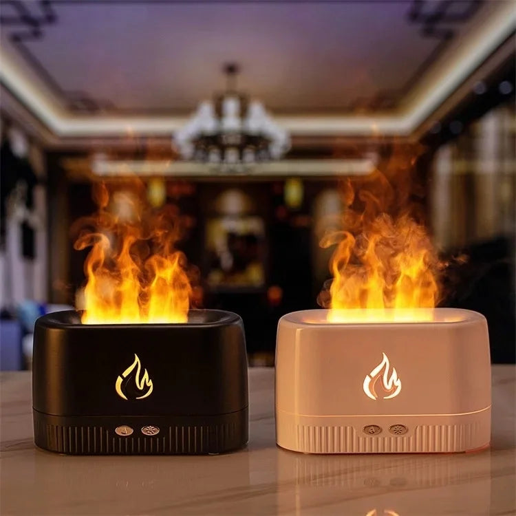 Difusor Aromatizador Ambiente Eletrico Oleo Essencial Chama