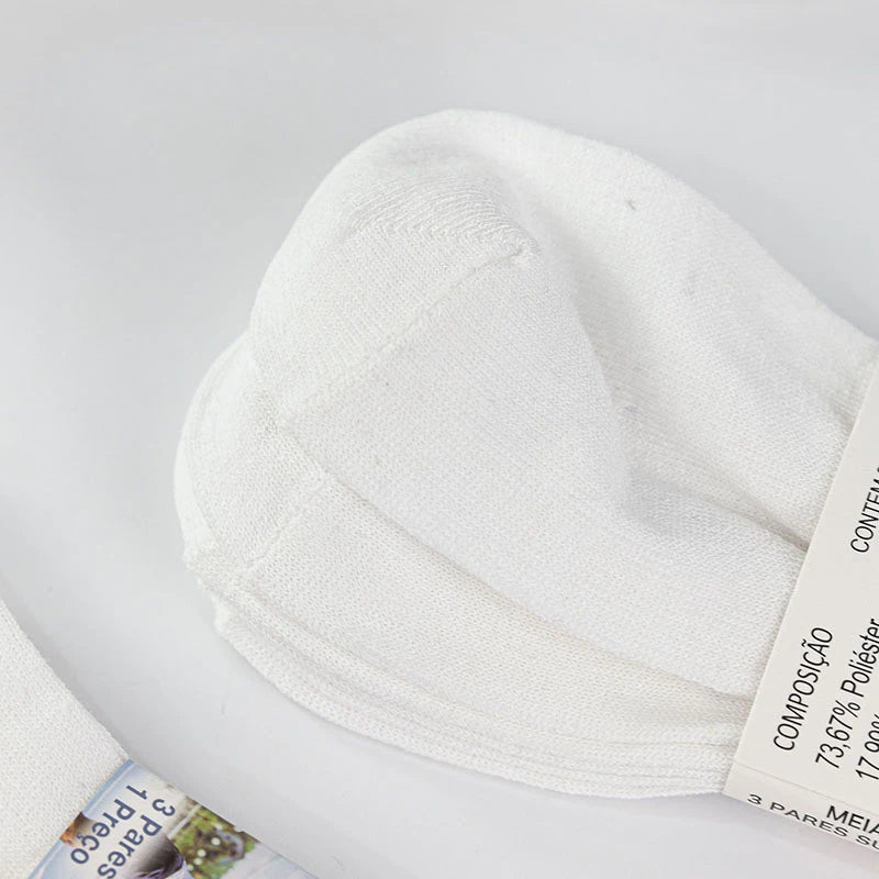 Meias Casuais Femininas – Conforto e Respirabilidade para Primavera e Verão