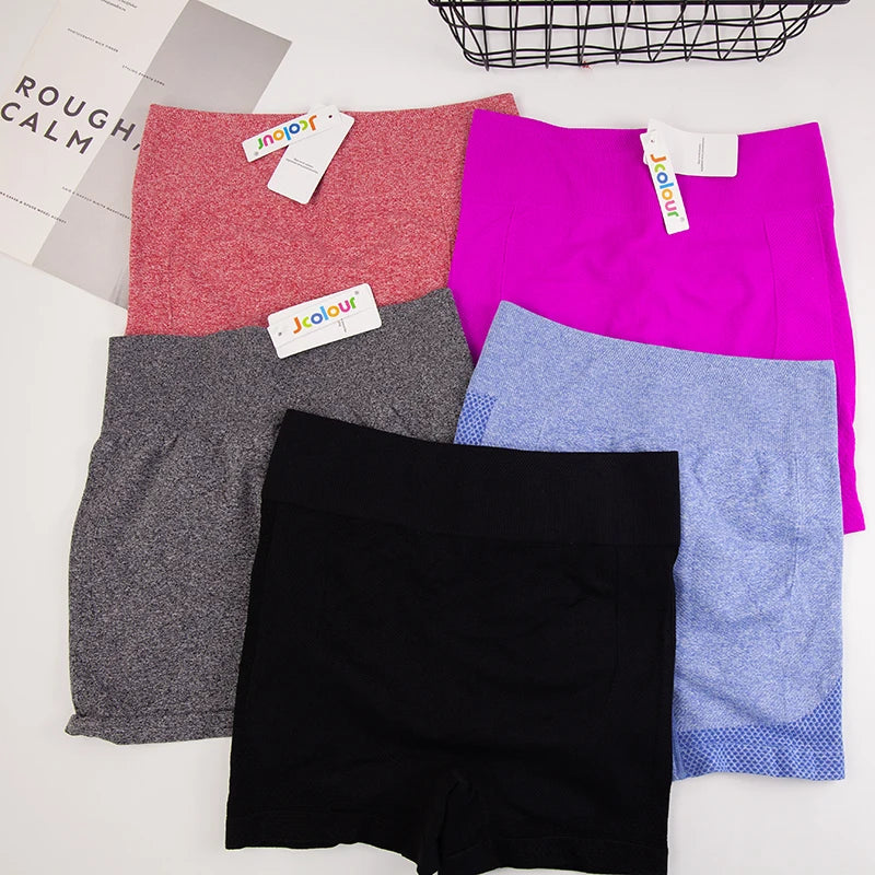 2 Peças, Calças Legging Femininas para Yoga com Controle de Barriga e Glúteos, Cintura Alta, Shorts de Academia para Corrida