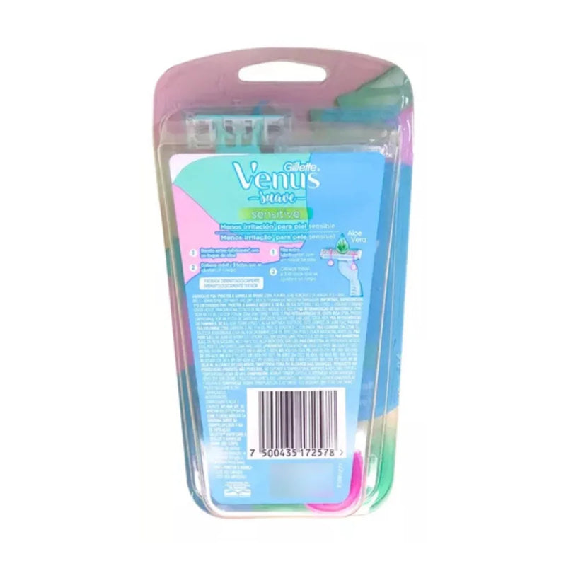 Aparelho Venus Sensitive Gillette Feminino com 2 Unidades