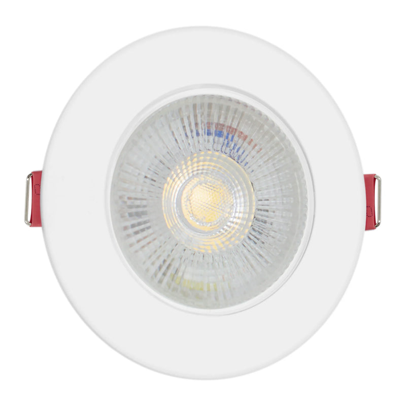 Kit com 10 Spots LED Embutir Direcionáveis 7W – Luz Branca (Fria / Neutra / Quente)