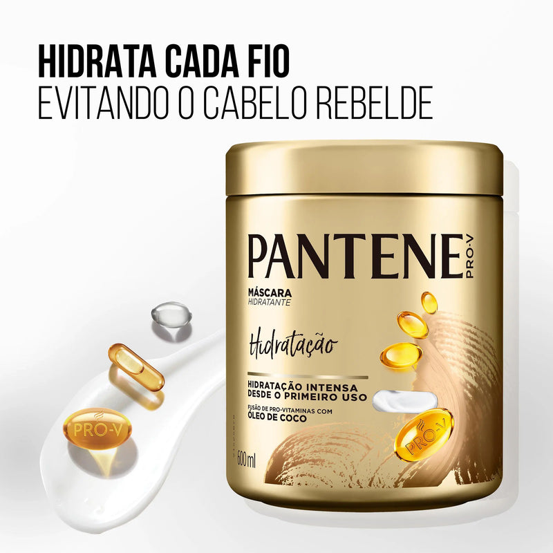 Máscara Hidratante Pantene 600ml